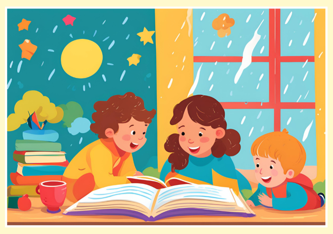 Picture for blog post JULY 2024 - WEEK 1 | Top 7 Rainy Day Reading Activities for Kids