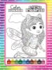 Picture of GABBY'S DOLLHOUSE COLOR BY NUMBER