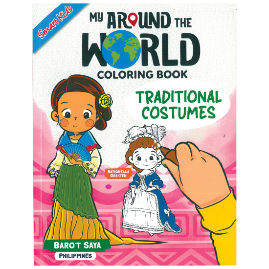 Picture of SMART KIDS MY AROUND THE WORLD COLORING BOOK-TRADITIONAL COSTUMES